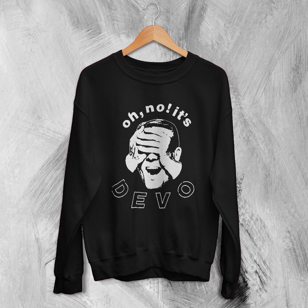 Devo Oh No Its 80s Album New Wave Retro Band Tour Music Streetwear Sweatshirt 05